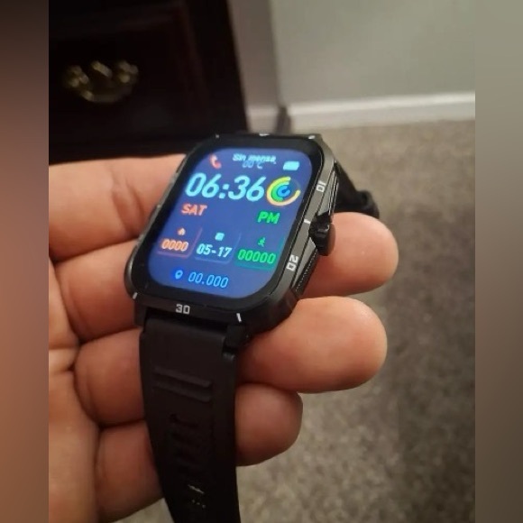 Smartwatch with Black Band